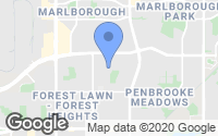 Map of Marlborough Park, AB